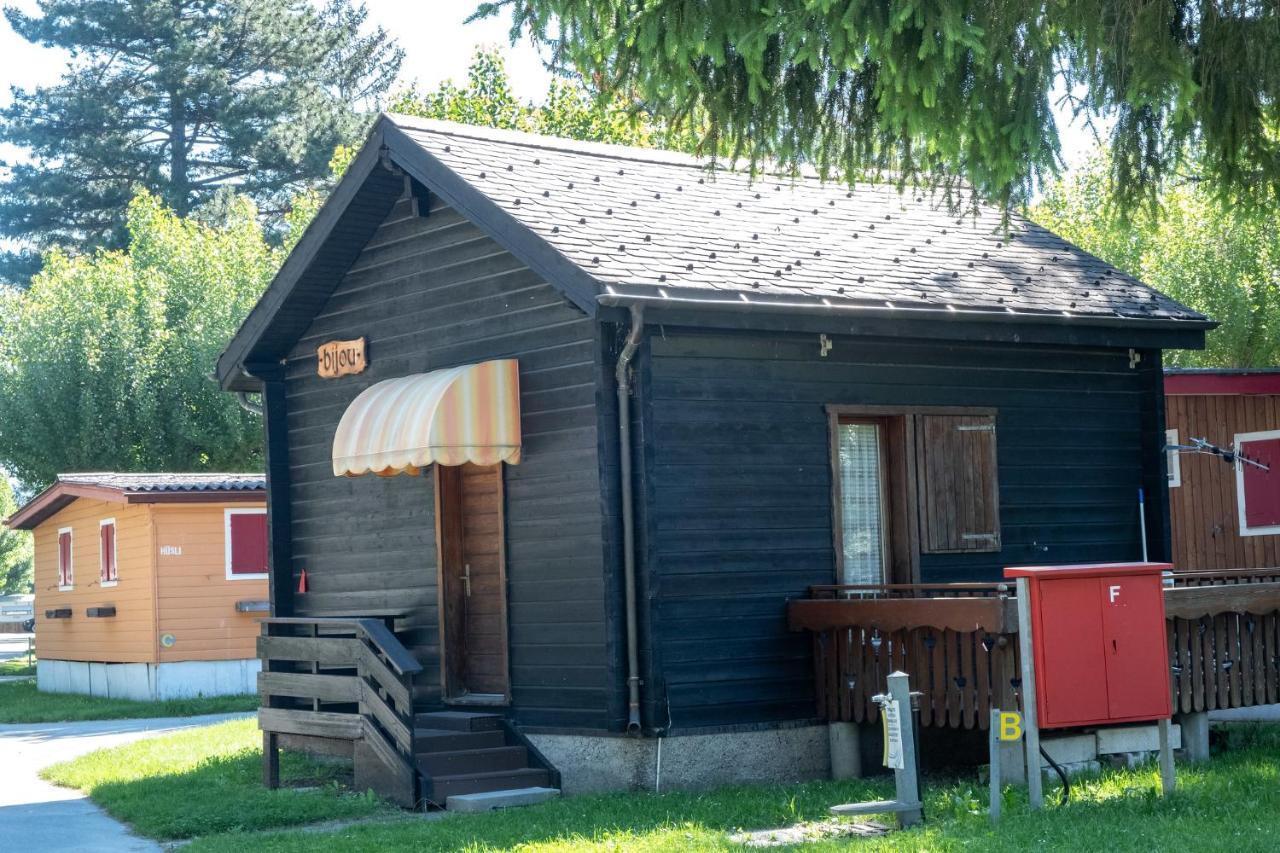 Camping/ Thermalbad Brigerbad Mit Bed & Breakfast Exterior foto